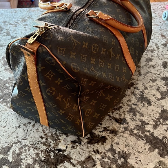 Verified Authentic vintage (Jan1990) Louis Vuitton Keepall 50 in Monogram Canvas - Picture 3 of 10